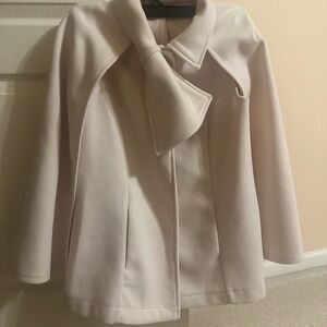 Elegant Cream Women's Coat